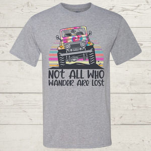 Jeep Sublimated Gray Tee XLarge